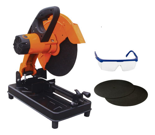 Sierra Sensitiva Lusqtoff 355mm 2000w + 3 Discos + Lentes