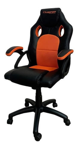 Lüsqtoff Sgl1009 Negro/naranja Cuero Sintético