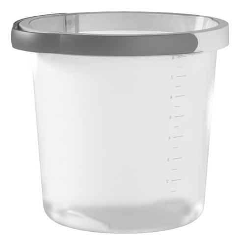 Balde 8,5 Litros Ou Bdw100nt Transparente Polipropileno