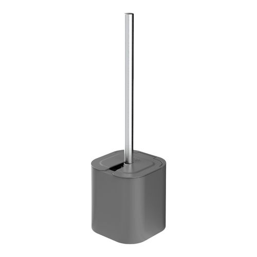 Escobilla de baño doble con Tapa Ou Ss900chf Gris