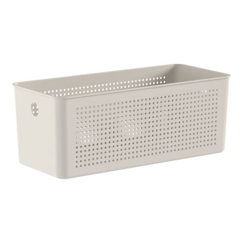 Canasto organizador de Rejilla 6,6lts Ou Cfw250bgf Beige
