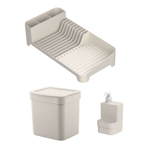 Set de limpieza cocina 3 piezas compact Ou Kte127bgf Beige