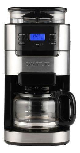 Cafetera De Filtro Smartlife Con Molinillo Slcmdg1025