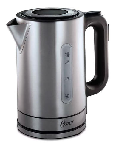Pava Eléctrica Oster Bvstkt8970 Color Plateada 220v 1.7l