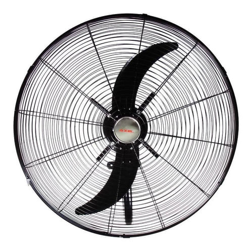 Ventilador De Pared Axel Axpar30 Negro Con 2 Palas