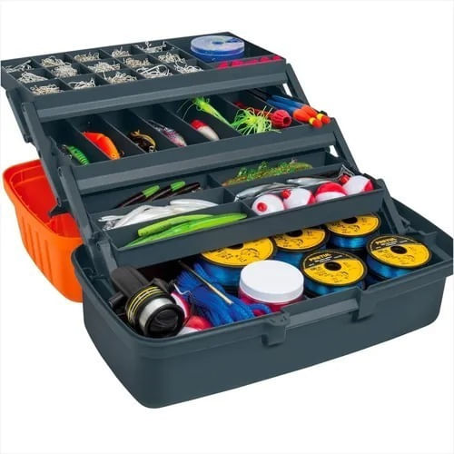 Caja De Pesca 3 Bandejas Maletín Herramientas Plástica 16