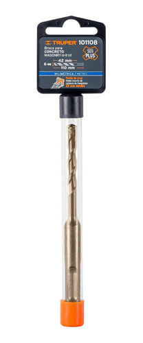 Mecha Para Concreto  Truper  101108 Bs6x110  6 Mm X 110 Mm
