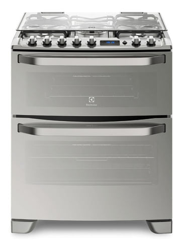 Cocina Electrolux 76dxr A Gas/eléctrica 5 Hornallas Inox