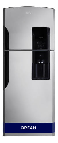 Heladera No Frost Drean Inox Digital Gris 539 L Rzs510ibarx0