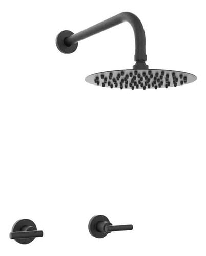Griferia Ducha S/transferencia Hidromet Sun Lever Black