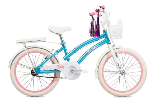 Bicicleta Infantil Olmo Tiny R20 Frenos Vbrakes Turquesa