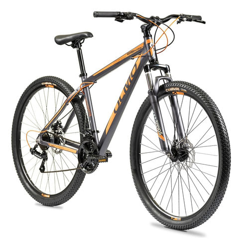 Bicicleta Olmo Wish 290 Negro/naranja Rodado 29 Talle 20