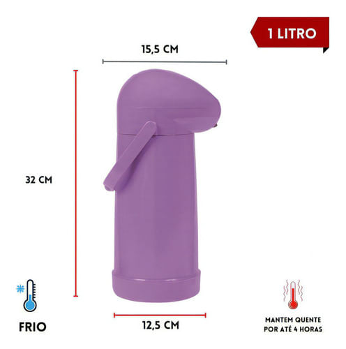Botella Térmica Nobile Mor Saturno De 1 Litro