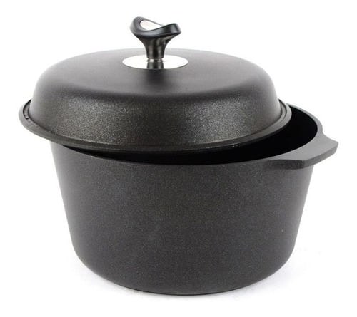 Cacerola Antiadherente Marmicoc Fundición Negra 25cm