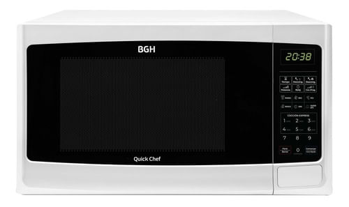 Microondas Bgh Quick Chef B120db9 Blanco 20l 220v