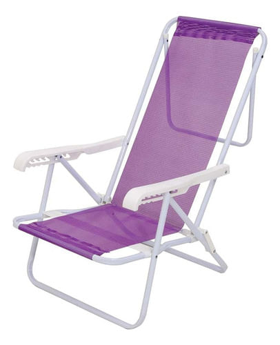 Reposera De Playa Master Mor 002290 Color Violeta