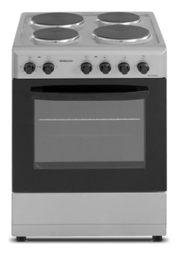 Cocina Eléctrica Philco Phch060p 4 Hornallas 60 Cm Plateado