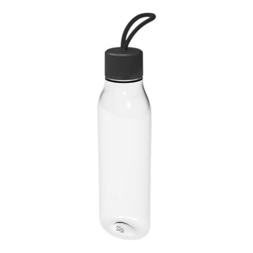 Botella  Liv Flat 700ml Ou Sq100 Color Negro Pet+pp Marmitou