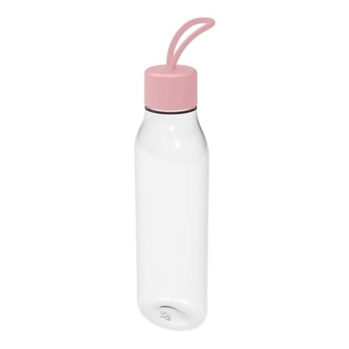 Botella  Liv Flat 700ml Ou Sq100 Color Rosa Pet+pp Marmitou