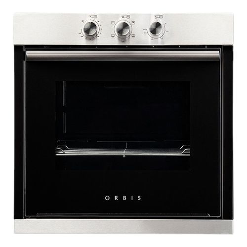 Horno Eléctrico De 5 Funciones Orbis Hb5ap3 Acero Y Negro