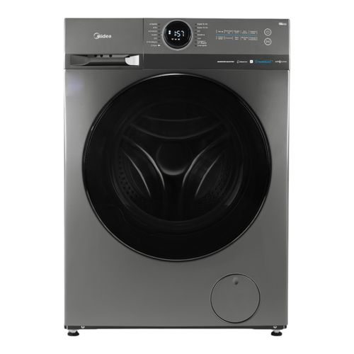 Lavarropas Carga Frontal Inverter Midea MF200W80WBT 8kg Color Gris