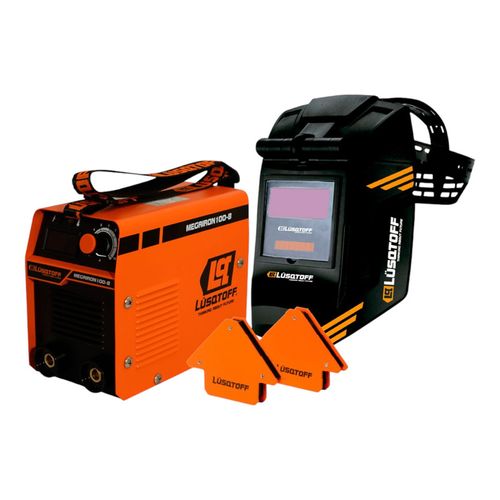 Mega kit soldador inverter Lusqtoff MEGAIRON1008