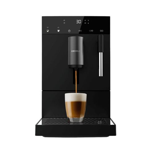 Cafetera superautomática compacta Cecotec 1802 con 19 bares, vaporizador y sistema Thermoblock.