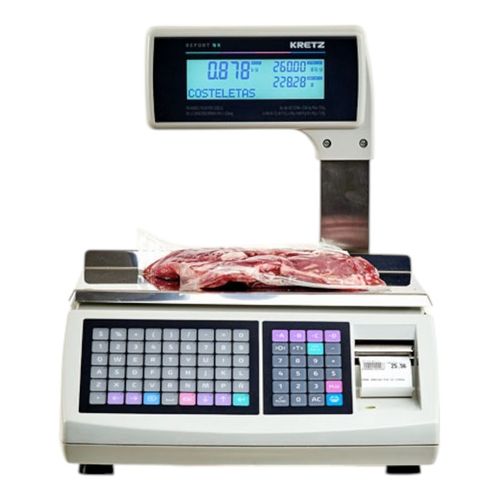 Balaza Con Display LCD Kretz Report NX Hasta 30 kg Con WIFI