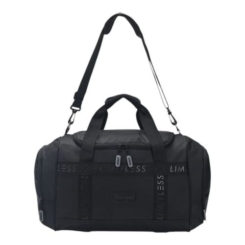 Bolso Deportivo Negro 20" Tiras Cruzadas Wanderlust 39065