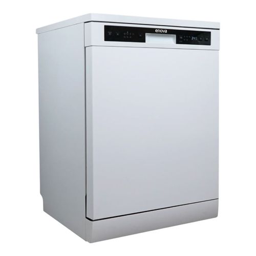 Lavavajillas 12 cubiertos Enova KE12F10 7 Programas Blanco