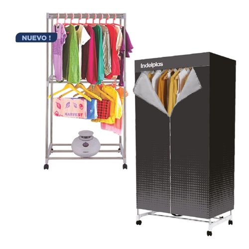 Secarropas 2 Niveles Capacidad de 15 kg Inox Indelplas SEC15