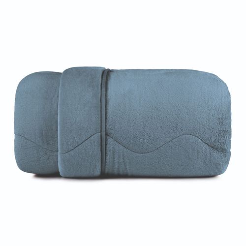 Acolchado Altenburg 13501090200001 Blend Sense Velvet 260x240 Azul