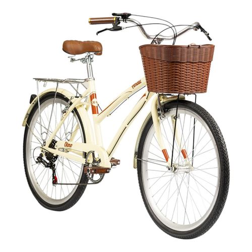 Bicicleta Amelie Plume R26 Talle 18 Olmo AMELIEPLUME26CR18 Crema