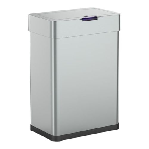 Tacho de Basura con Sensor Kanji EB050L 50 Lts Silver