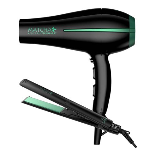 Secador Bora Con Plancha de Pelo Elegance Matcha GAMA PKEMBM