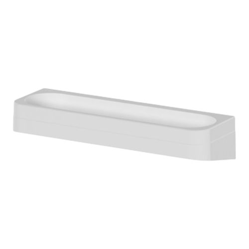 Estante de Pared Horizontal Eleve Line Ou PHE100BL Blanco