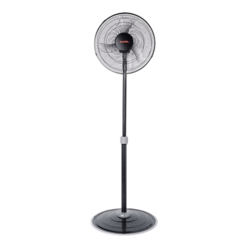 Ventilador De Pie Axel Axpie16 Negro 50w Base Metálica