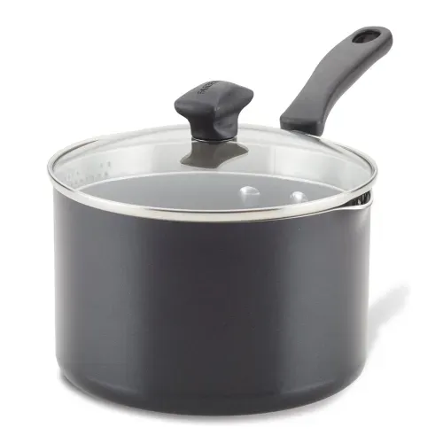 Cacerola Con Mango y Tapa 5,6 Lts Negro Farberware 22317
