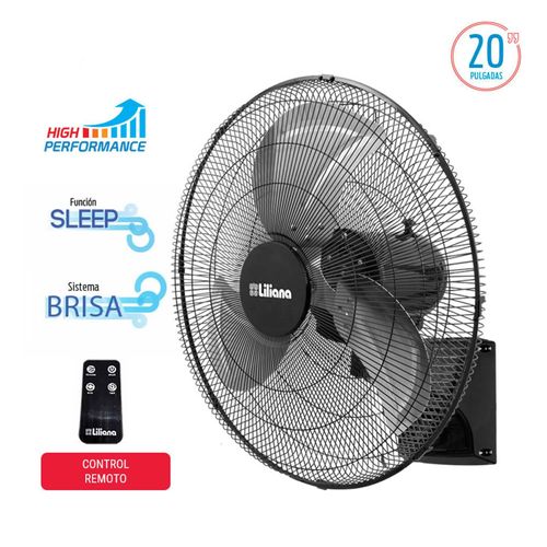 Ventilador de Pared Oscilante 20 Liliana VW20POWR